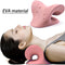 Oreiller de massage du cou cou épaule dispositif de traction chiropratique cervicale oreiller de massage pour soulager la douleur masseur de cou du corps