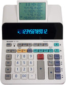 Sharp Calculatrice de bureau avec écran, sans papier, 12 chiffres (ELDP9001)
