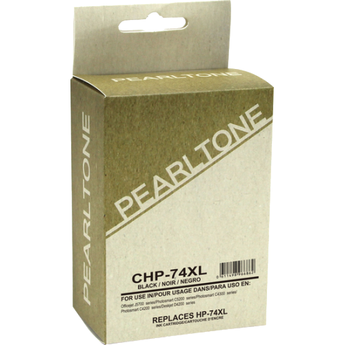 Pearltone® – Cartouche d'encre 74XL noire rendement élevé (CB336WN) – Modèle économique. - S.O.S Cartouches inc.