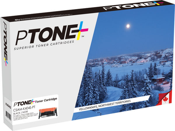 Ptone® – Cartouche toner CLT-K404S noire rendement standard (CLTK404) – Qualité Supérieur. - S.O.S Cartouches inc.