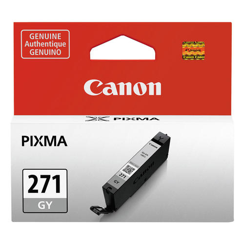 Canon® – Cartouche de toner CLI-271 gris rendement stadanrd (0394C001) - S.O.S Cartouches inc.