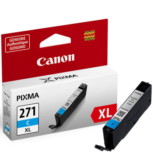 Canon® – Cartouche de toner CLI-271XL cyan haut rendement (0338C001) - S.O.S Cartouches inc.