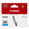 Canon® – Cartouche de toner CLI-281 cyan rendement standard (2088C001) - S.O.S Cartouches inc.