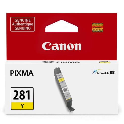 Canon® – Cartouche de toner CLI-281 jaune haut rendement (2090C001) - S.O.S Cartouches inc.
