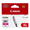 Canon® – Cartouche d'encre magenta CLI-281XL, haut rendement (2035C001) - S.O.S Cartouches inc.