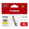 Canon® – Cartouche d'encre jaune CLI-281XL, haut rendement (2036C001) - S.O.S Cartouches inc.