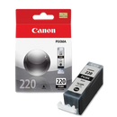 Canon® – Cartouche d'encre noire PGI-220, rendement standard (2945B001) - S.O.S Cartouches inc.