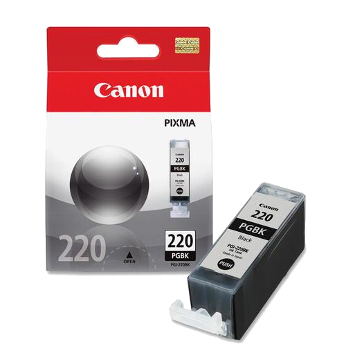 Canon® – Cartouche d'encre noire PGI-220, rendement standard (2945B001) - S.O.S Cartouches inc.