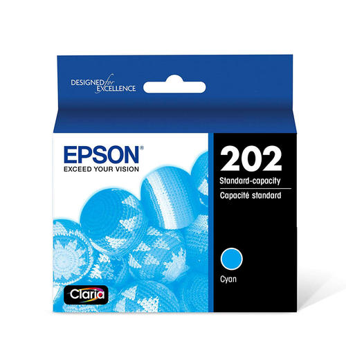 Epson® – Cartouche d'encre 202 cyan rendement standard (T202220) - S.O.S Cartouches inc.