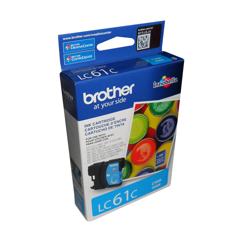 Brother® – Cartouche d'encre LC-61 cyan rendement stantard (LC61CS) - S.O.S Cartouches inc.