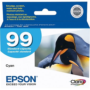 Epson® – Cartouche d'encre 99 cyan claire rendement standard (T099520) - S.O.S Cartouches inc.