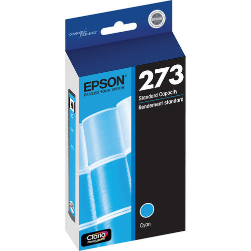 Epson® – Cartouche d'encre 273 cyan rendement standard (T273220) - S.O.S Cartouches inc.