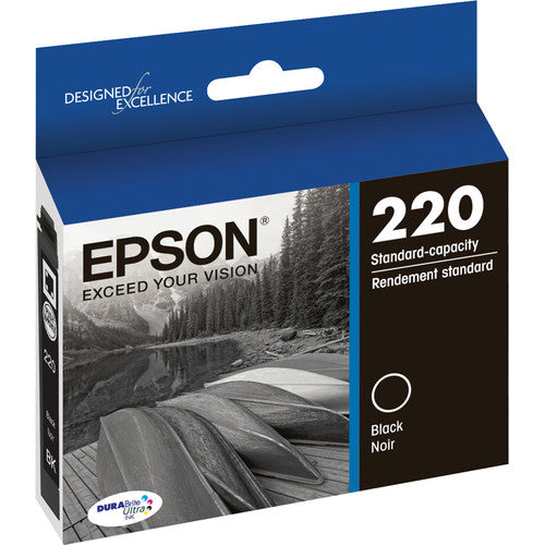 Epson® – Cartouche d'encre 220 noire rendement standard (T220120) - S.O.S Cartouches inc.
