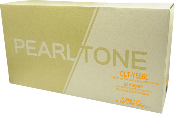 Pearltone® – Cartouche toner CLT-Y506L jaune, haut rendement (CLTY506) – Modèle économique. - S.O.S Cartouches inc.