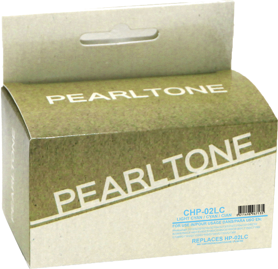 Pearltone® – Cartouche d'encre 02 XL cyan claire rendement élevé (C8733WN) – Modèle économique. - S.O.S Cartouches inc.