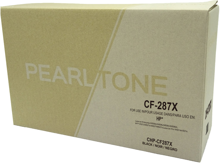 Pearltone® – Cartouche toner 87X noire rendement élevé (CF287X) – Modèle économique. - S.O.S Cartouches inc.