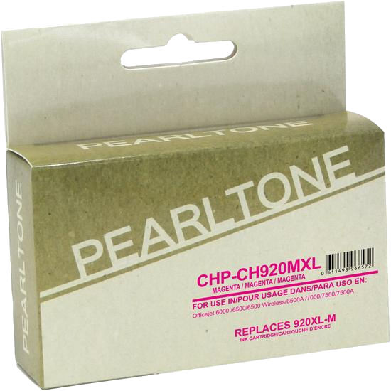 Pearltone® – Cartouche d'encre 920XL magenta rendement élevé (CD973AN) – Modèle économique. - S.O.S Cartouches inc.