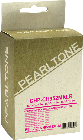 Pearltone® – Cartouche d'encre 952XL magenta rendement élevé (L0S64AN) – Modèle économique. - S.O.S Cartouches inc.