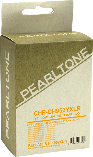 Pearltone® – Cartouche d'encre 952XL jaune rendement élevé (L0S67AN) – Modèle économique. - S.O.S Cartouches inc.