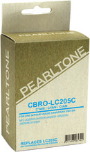 Pearltone® – Cartouche d'encre LC-205 cyan rendement très élevé (LC205C) – Modèle économique. - S.O.S Cartouches inc.