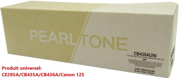 Pearltone® – Cartouche toner 36A noire rendement standard (CB436A) – Modèle économique. - S.O.S Cartouches inc.