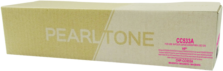 Pearltone® – Cartouche toner 533A magenta rendement standard (CC304A) – Modèle économique. - S.O.S Cartouches inc.