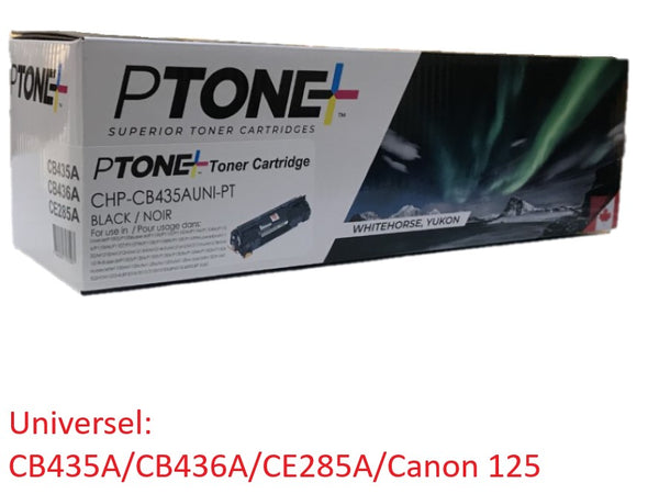 Ptone® – Cartouche toner 85A noire rendement standard (CF285A) – Qualité Supérieur. - S.O.S Cartouches inc.