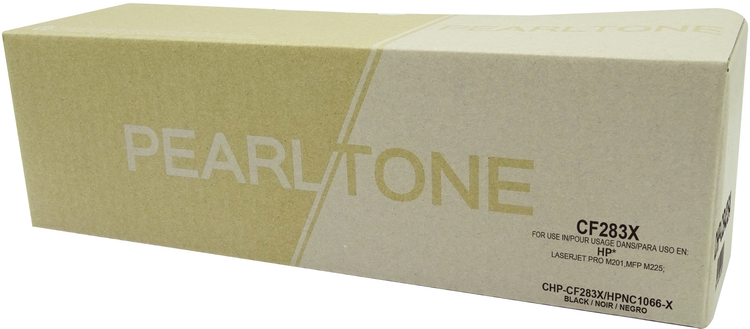 Pearltone® – Cartouche toner 83X noire rendement élevé (CF283X) – Modèle économique. - S.O.S Cartouches inc.