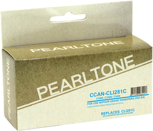 Pearltone® – Cartouche d'encre CLI-281XL cyan rendement élevé (1980C001) – Modèle économique. - S.O.S Cartouches inc.