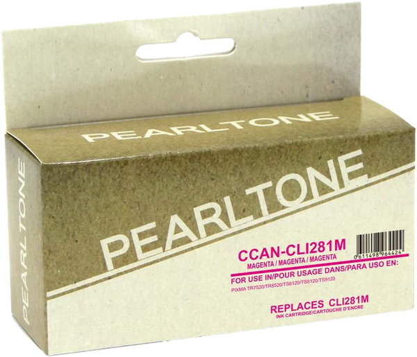 Pearltone® – Cartouche d'encre CLI-281XL magenta rendement élevé (1981C001) – Modèle économique. - S.O.S Cartouches inc.