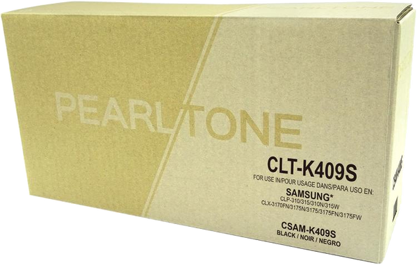 Pearltone® –  Cartouche toner CLT-K409S noire rendement standard (CLTK409) – Modèle économique. - S.O.S Cartouches inc.