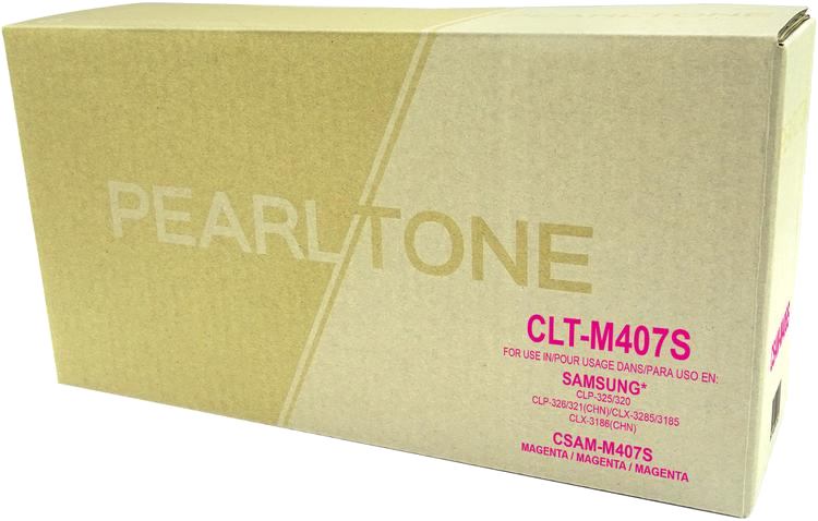 Pearltone® –  Cartouche toner CLT-M407S magenta rendement standard (CLTM407) – Modèle économique. - S.O.S Cartouches inc.
