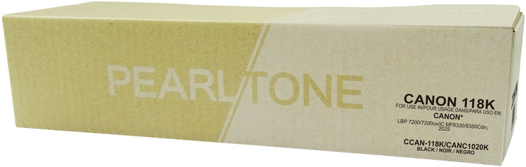 Pearltone® – Cartouche toner 118 noire rendement standard (2662B001AA) – Modèle économique. - S.O.S Cartouches inc.