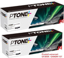 Ptone® – Cartouche toner 137 noire rendement standard paq.2 (9435B0012) – Qualité Supérieur. - S.O.S Cartouches inc.