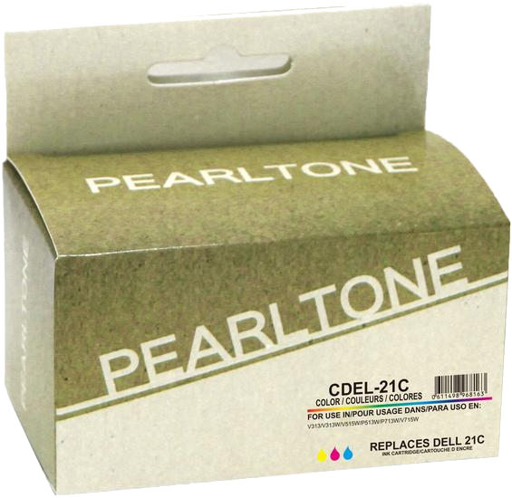 Pearltone® – Cartouche d'encre 21-22-23-24 trois couleurs rendement standard (330-5254) – Modèle économique. - S.O.S Cartouches inc.