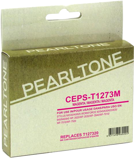 Pearltone® – Cartouche d'encre 127 magenta rendement très élevé (T127320) – Modèle économique. - S.O.S Cartouches inc.