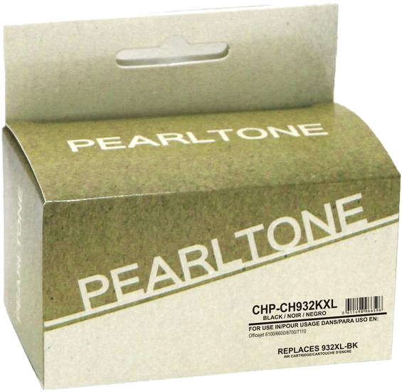 Pearltone® – Cartouche d'encre 932XL noire rendement élevé (CN053AN) – Modèle économique. - S.O.S Cartouches inc.