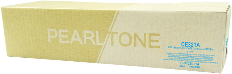 Pearltone® – Cartouche toner 128A cyan rendement standard (CE321A) – Modèle économique. - S.O.S Cartouches inc.