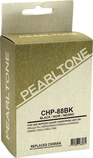 Pearltone® – Cartouche d'encre 88XL noire rendement élevé (C9396AN) – Modèle économique. - S.O.S Cartouches inc.