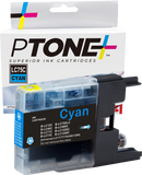 Ptone® – Cartouche d'encre LC-75 cyan rendement élevé (LC75C) – Qualité Supérieur. - S.O.S Cartouches inc.