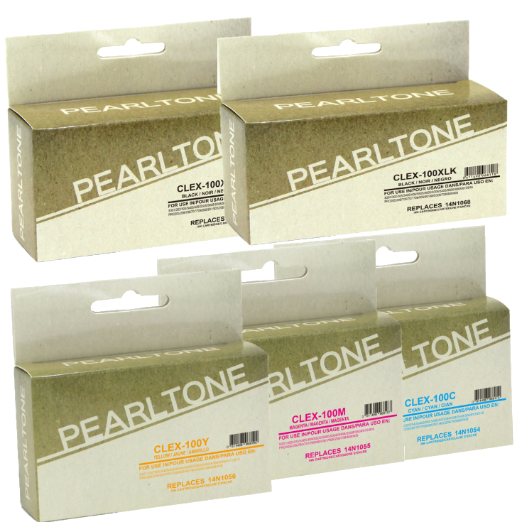 Pearltone® – Cartouche d'encre 100XL 2BK/C/M/Y rendement élevé paq.5 (100XLCL5) – Modèle économique. - S.O.S Cartouches inc.