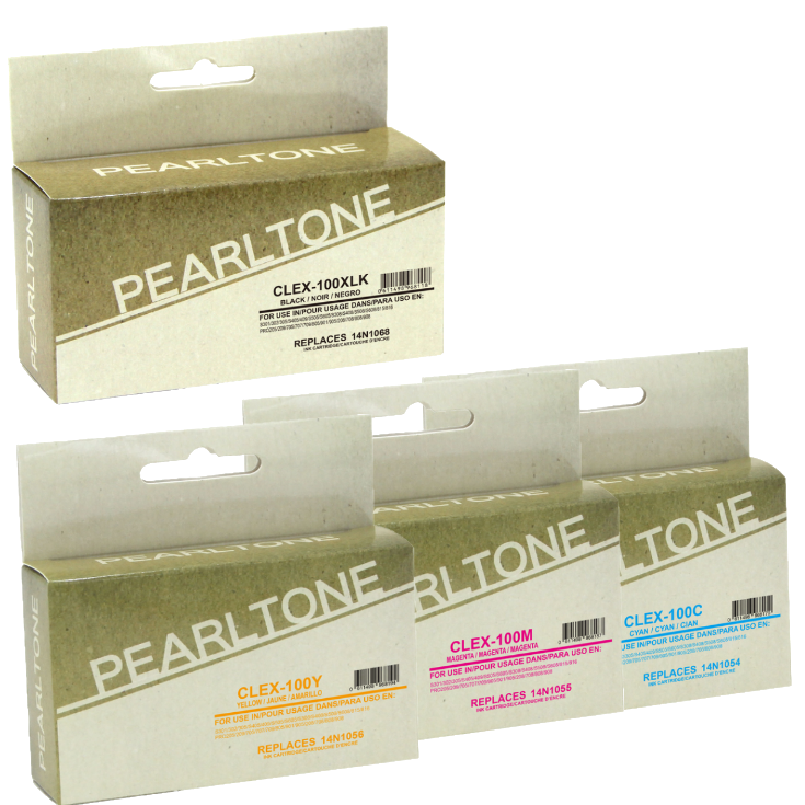 Pearltone® – Cartouche d'encre 100XL BK/C/M/Y rendement élevé paq.4 (100XLCL4) – Modèle économique. - S.O.S Cartouches inc.