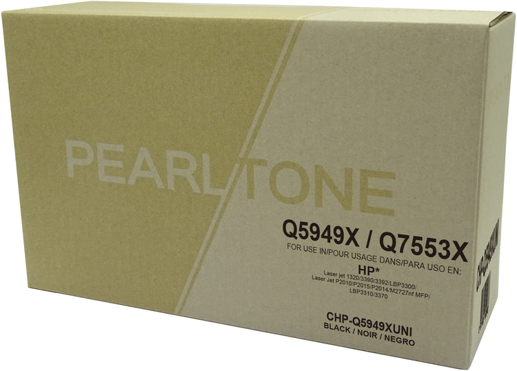Pearltone® – Cartouche toner 49X noire rendement élevé (Q5949X) – Modèle économique. - S.O.S Cartouches inc.