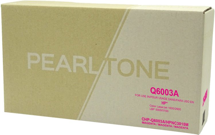 Pearltone® – Cartouche toner 124A magenta rendement standard (Q6003A) – Modèle économique. - S.O.S Cartouches inc.