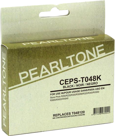 Pearltone® – Cartouche d'encre 48 noire rendement élevé (T048120) – Modèle économique. - S.O.S Cartouches inc.
