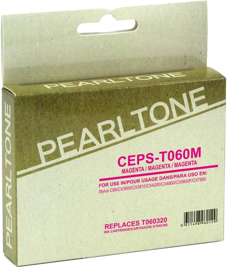 Pearltone® – Cartouche d'encre 60 (603) magenta rendement standard (T060320) – Modèle économique. - S.O.S Cartouches inc.