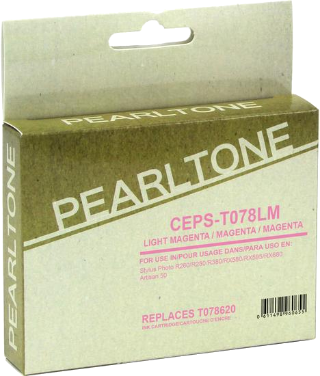 Pearltone® – Cartouche d'encre 78 (786) magenta claire  rendement standard (T078620) – Modèle économique. - S.O.S Cartouches inc.