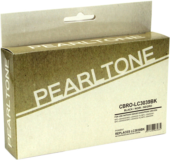 Pearltone® – Cartouche d'encre LC-3039 noire rendement élevé (LC3039BK) – Modèle économique. - S.O.S Cartouches inc.