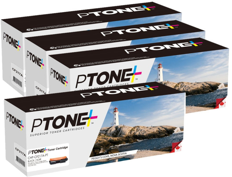 Ptone® - Black 17A Standard Yield Toner Cartridge (CF217A) - Premium Quality.