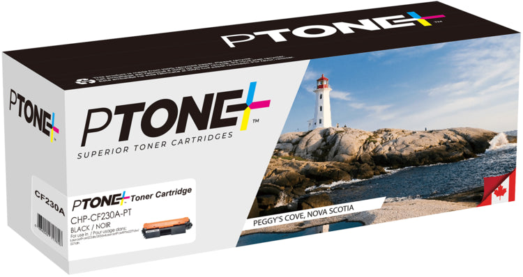 Ptone® – Cartouche toner 30A noire rendement standard (CF230A) – Qualité Supérieur. - S.O.S Cartouches inc.